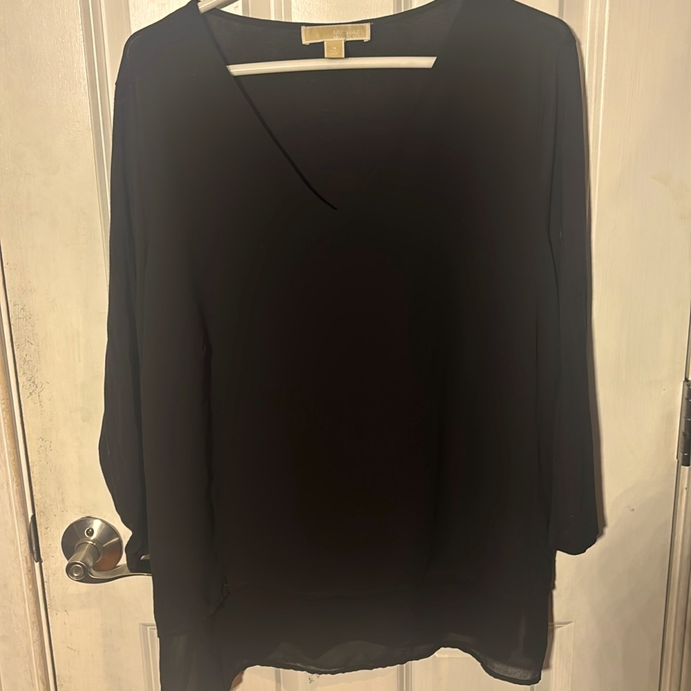 Michael Kors black blouse